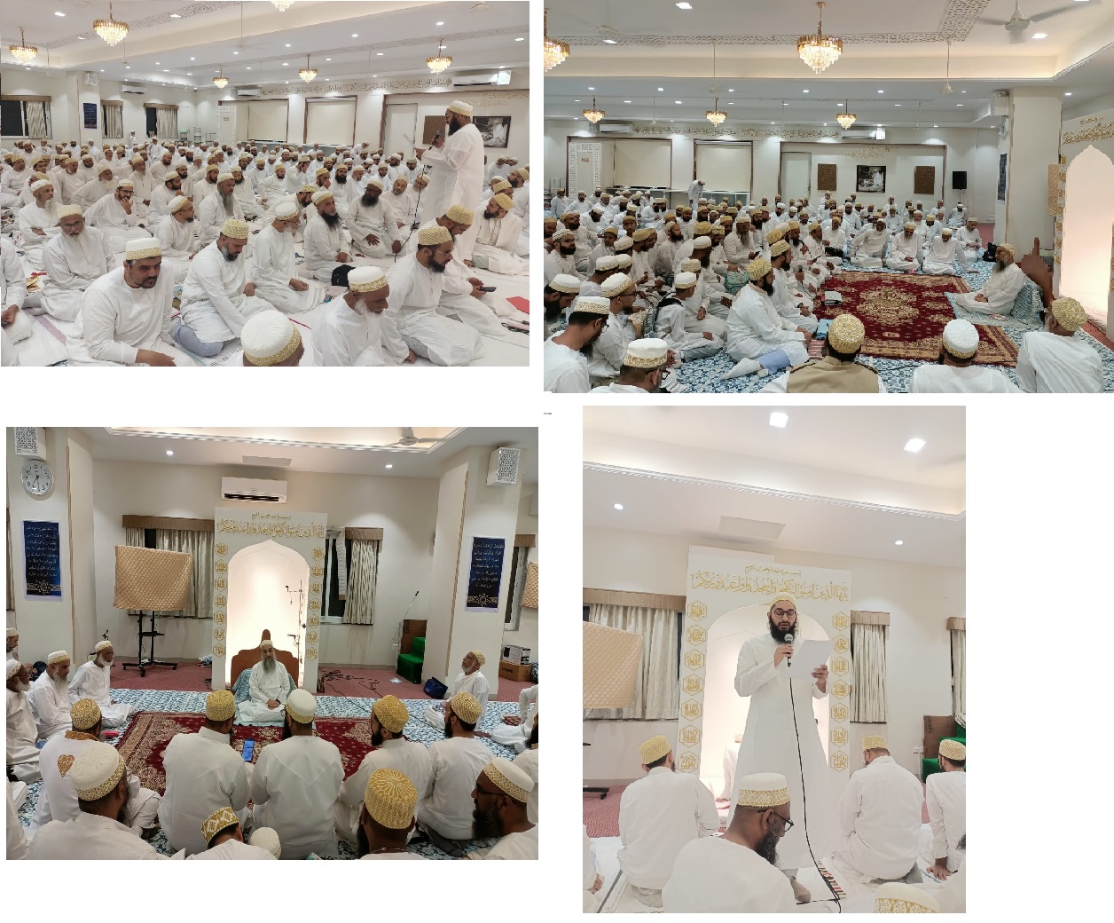 Sherullah-il-Moazzam  Pehli Raat Namaz ane Majlis in Fakhri Manzil - Fakhri Mohalla